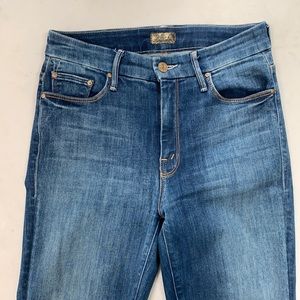 High waisted skinny jeans